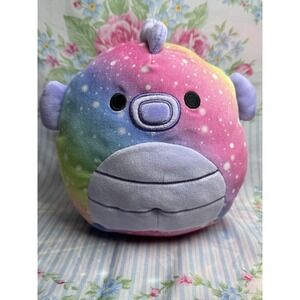 Squishmallow Emerald‎ the Seahorse Plush 8" Rainbow Pastel